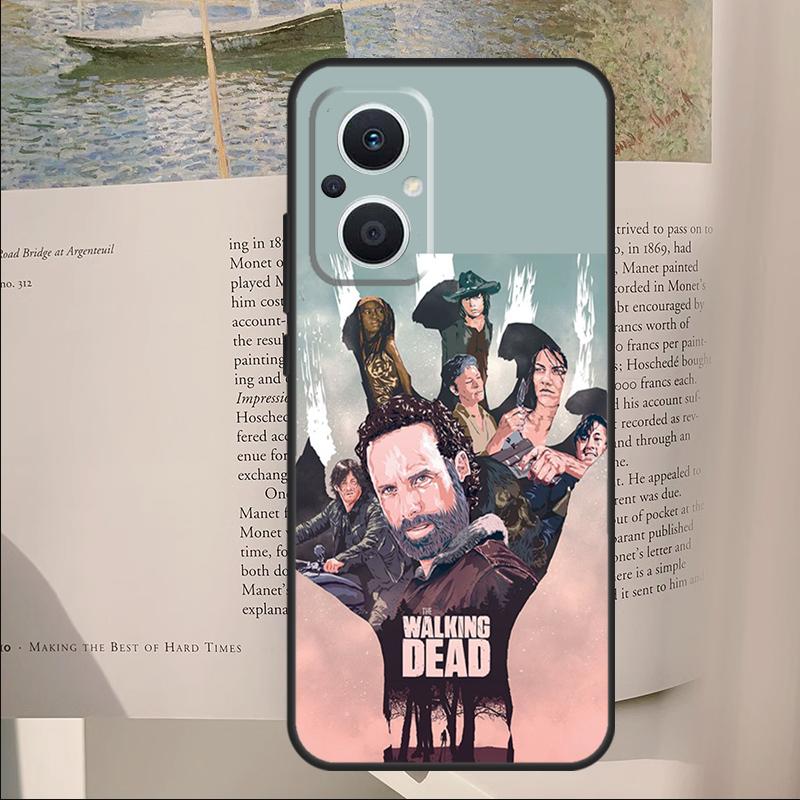Walking Dead TWD Cover For OPPO Reno 11F 12F 13F 14F 14 10 11 13 Pro 7 8 Lite OPPO Find X8 X6 X5 X9 Pro Case