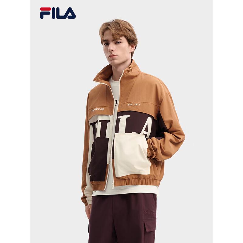 FILA Men s 2026 Spring Color-blocked Woven Jacket S