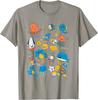 Carini Animali Marini Bambini Creature Oceaniche Pesce Pagliaccio Maglietta