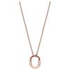 TIFFANY & CO. Lock Necklaces Women's Rose Gold 75013108