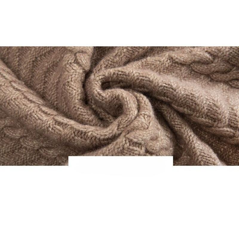 Herbst V-Ausschnitt Langer Strickjacken Pullover Jacke Damen Strickwaren Damen Langarm Lässig Lockerer Pullover Mantel