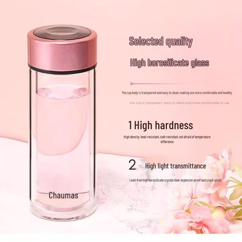 FUGUANG Tea Master 188ml Double-Layer Glass Cup
