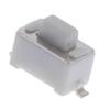 10Pcs Two Pin Patches Button Switches Tact Switches Push Button Replacement Self Resetting Type Microswitch White Button