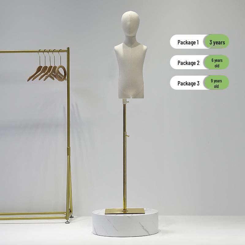 Mannechin Copii cu Picioare Despărțite: Stativ de Expunere Corp Întreg/Jumătate pentru Haine de Copii, Bărbați și Femei