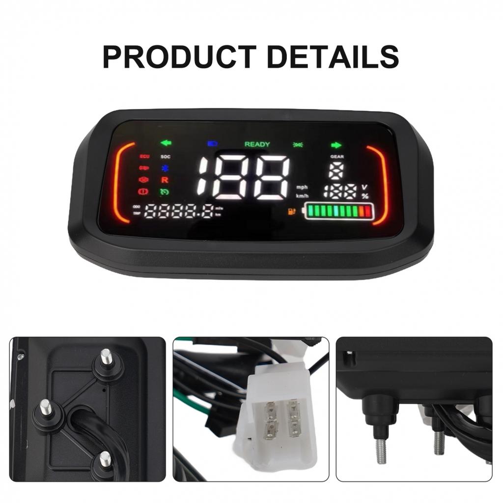 -20-150C Wyświetlacz LCD Miernik 8V 60V 72V Rower Elektryczny