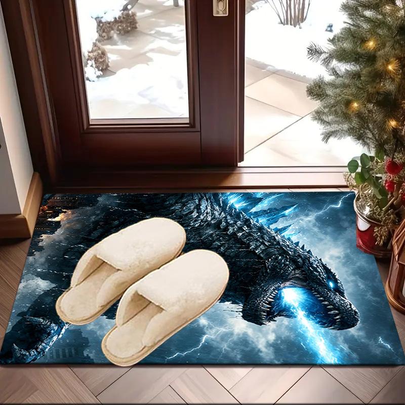 Giant Monster Rampage Area Rug Suitable for Indoor And Outdoor,Carpets for Kitchens, Homes, Offices, Living Rooms,Home Decor,Christmas Gift