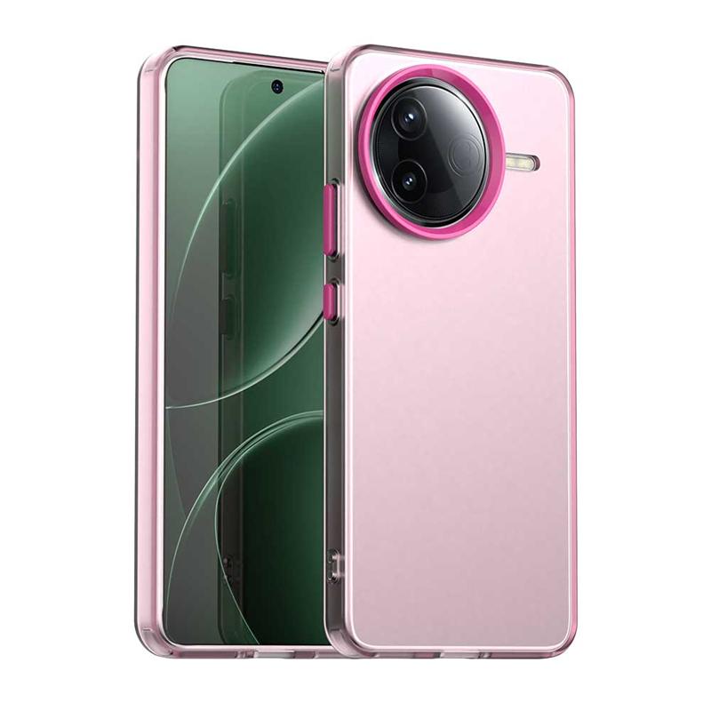 Anti-Drop Candy Color Case For Xiaomi Poco F7 Pro Matte Transparent Back Case Poco F7 Pro F7 Ultra Cover For Poco F7 Pro Case