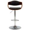 VidaXL Chaise de Bar Tabouret de Bar Chaise de Bistro Chaise de Comptoir Chaise de Salon Tabouret de Café Maison Gris Tissu 283119