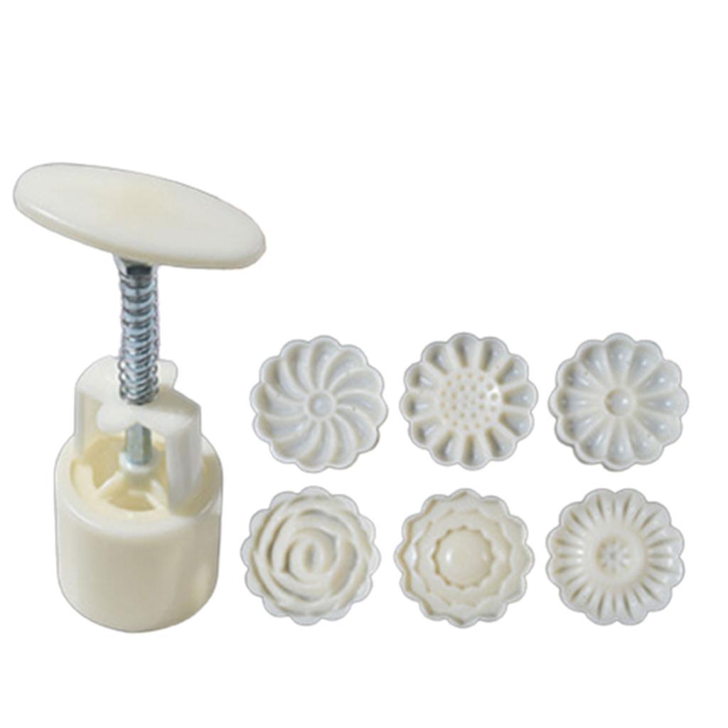 Verschiedene Mooncake Mold Mid-Autumn Festival Mooncake Mold DIY Hand Druck Fondant Dekorationen Werkzeuge Mond Kuchen Form