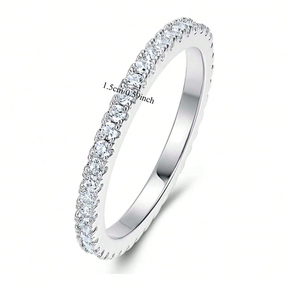 Ring Simple Single-row Index Finger Ring Fashion Versatile Ring European and American Fashion Commuting