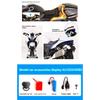 1/6 Suzuki Hayabusa Cool Alloy Motorcycle Model, Cool Sound and Light, Exhaust Pipe Sprayable, The Best Collection for Motorcycle Enthusiasts
