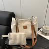Frühling und Sommer neue modische große Kapazität lässige einfache Trend vielseitige tägliche praktische Pendel Schulter Achselhöhle Tasche