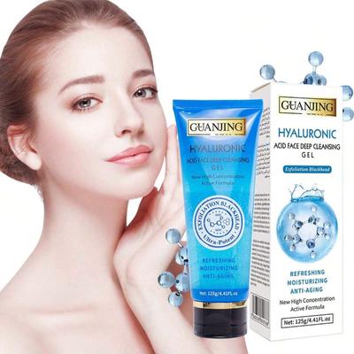 125ml Exfoliating Peeling Gel Facial Scrub Moisturizing Whitening Nourishing Repair Scrubs Face Cream Beauty Skin Care