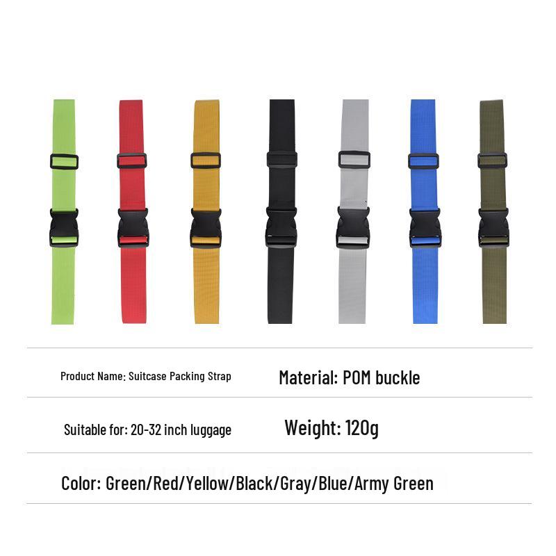 Adjustable Luggage Strap for Suitcases and Trolleys