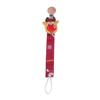 Handmade Baby Pacifier Clip Chain Cotton Cartoon Style Pacifier Holder Dummy Clips Baby Christmas Gift