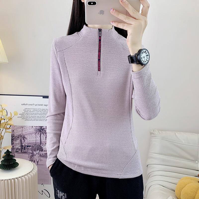 JOHLIN DREAM Women's Quick-Dry Fleece Long-Sleeve Tee JATZ2595
