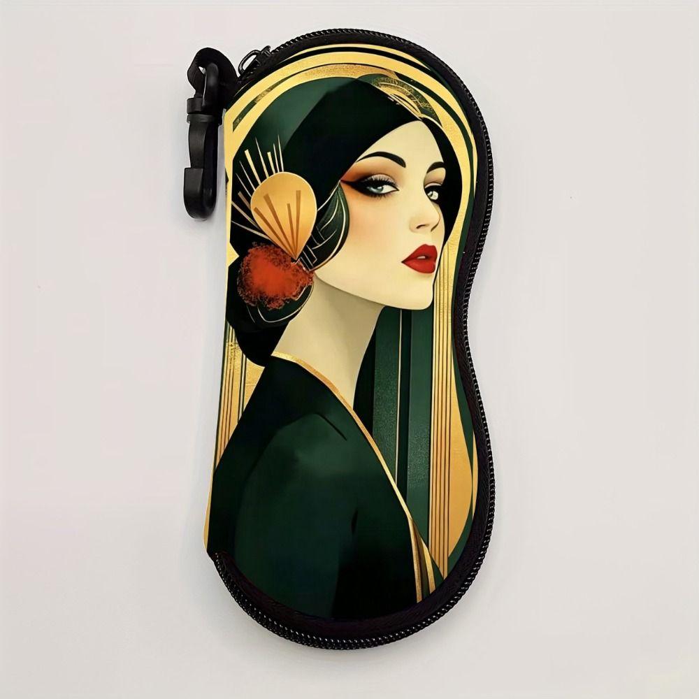 Borsa da Appendere per Occhiali da Sole con Portachiavi Custodia per Occhiali Nuova Custodia per Occhiali da Sole Accessori per Occhiali