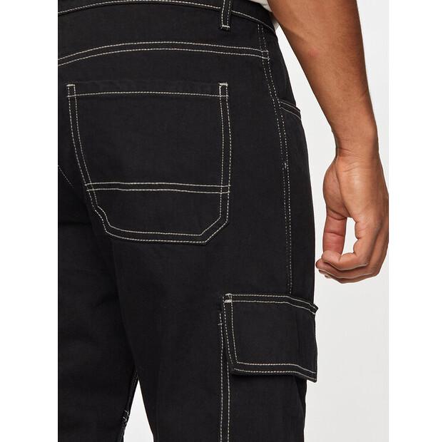 Джинсы Brave Soul MJN-SPACEBLK черный Straight Fit