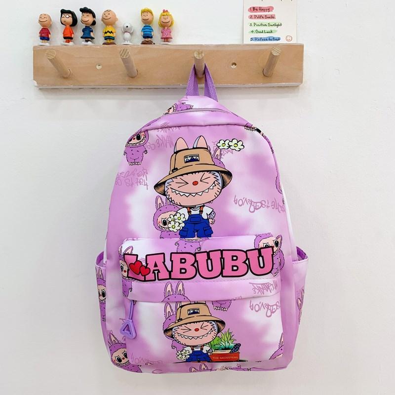 Kindergarten Primary School Students Schoolbag Cartoon Cute Foreign Style Printing Children'S Backpack Large Capacity Children'S Backpack