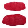 Non Slip Workout Grips Rubber Deadlifts Palm Protectors Pull Up   Ergonomic Finger Sleeve Pads Gym Fitness Gloves for Men Women Training Red