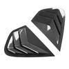 2 Pcs Rear Side Window Louver   Side Window Louvers Shutter Panel Trim for X6 E71 E72 2008 To 2014