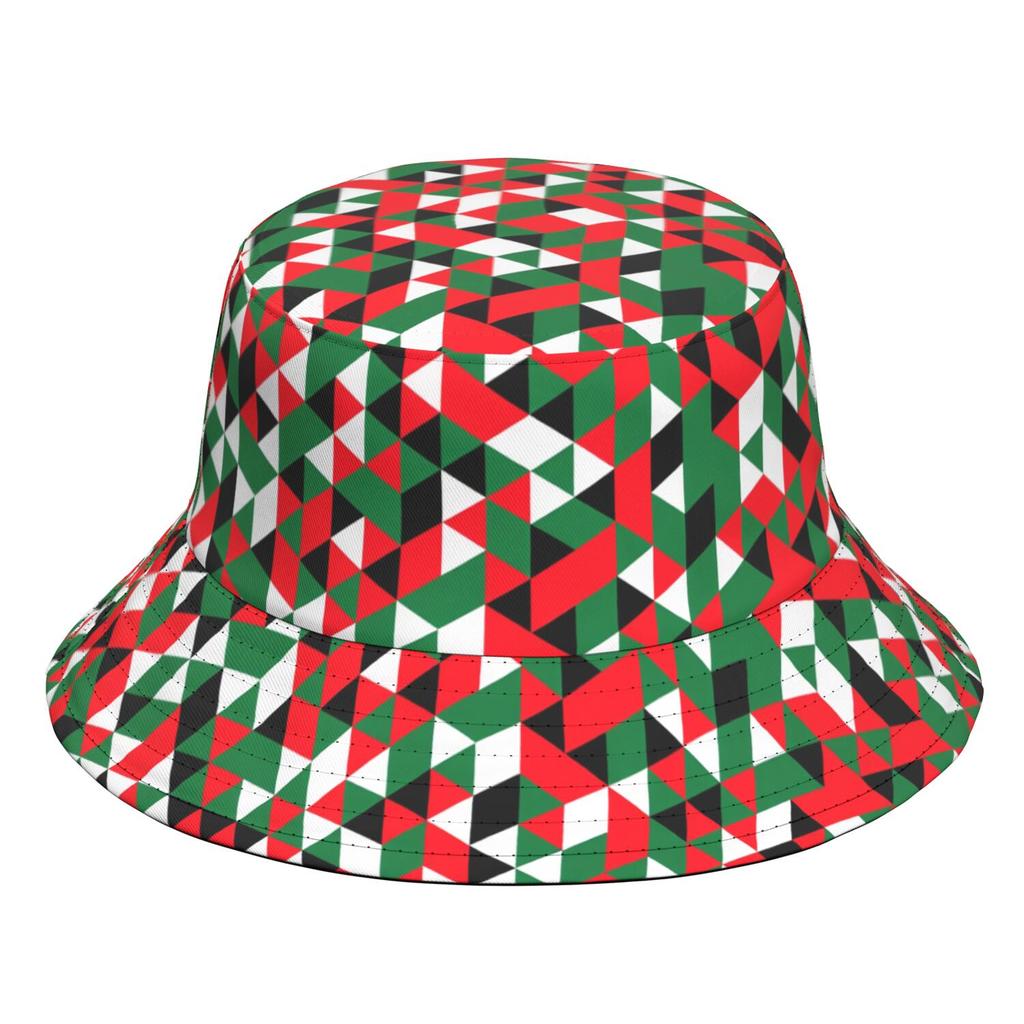 United Arab Emirates Fisherman Hats Custom Made Name Team Logo Bucket Cap Are Country Travel Islam Nation Arabic Flag Headgear