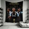 Aston Villa F.C Wall Hanging Printed Fabric Blanket Decorative Tapestries for Bedroom Living Room Home Decor