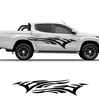 Auto-Pickup-Tür-Seitenaufkleber für Toyota Hilux Tacoma Ford F150 Chevrolet Silverado Nissan Navara Isuzu D-Max Aufkleber für