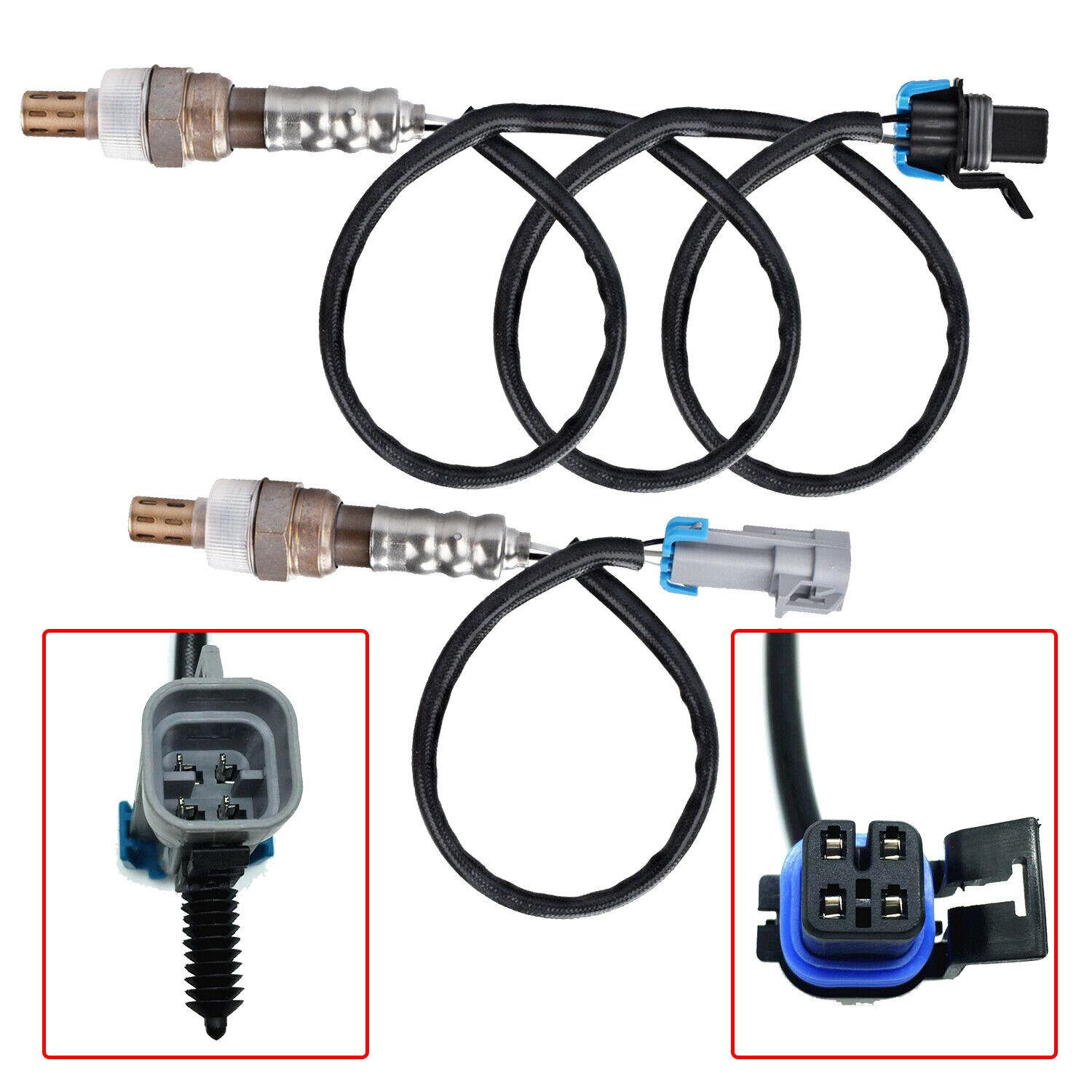 2Pcs Up+Down Oxygen Sensor For Chevy Cobalt 2005-2010 & HHR 2006-2011 2.2L 2.4L