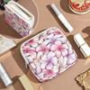Zipper Pouch Sanitary Pads Bag Multipurpose Mini Data Cables Organizer Cosmetic Bag  Travel