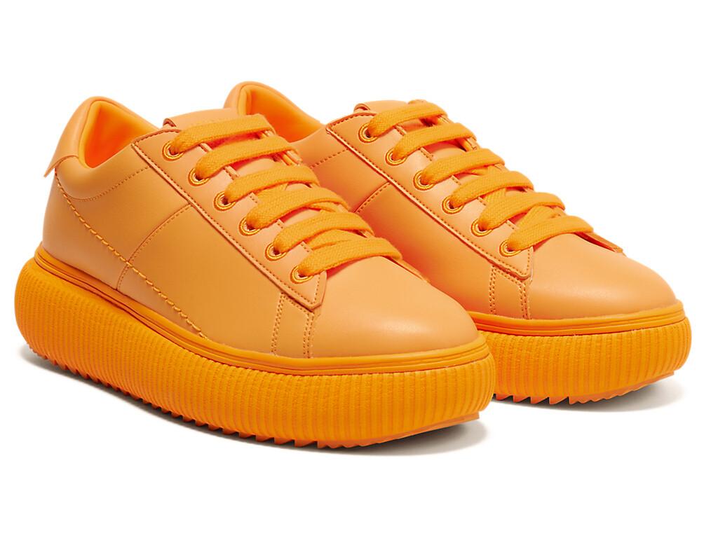 1182A621-801 Onitsuka Tiger Otiger Court Tiger Orange (Women s) 8W