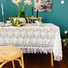 Lace Dining Table Tablecloth Coffee Table Tablecloth French Romantic Cover Lace Tablecloth Round Table Fabric