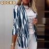 Women's Vintage Casual Autumn Winter Long Sleeve POLO Neck Jackets & Coats Unique Design