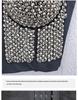 European & American Rivet Beaded Crop Top Corset Camisole