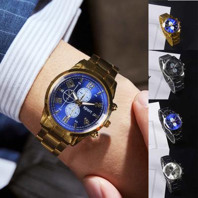 Men's Waterproof Luminous Running Alarm Clock Watch