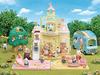 Sylvanian Families Kindergarten Vehicle "Rainbow Kindergarten Bus" S-62 ST Mark Certified, Ages 3 and Up, Toy Dollhouse, Sylvanian Families, Epoch