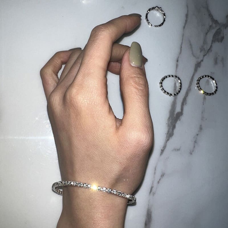 

mosxe Party bracelet grey