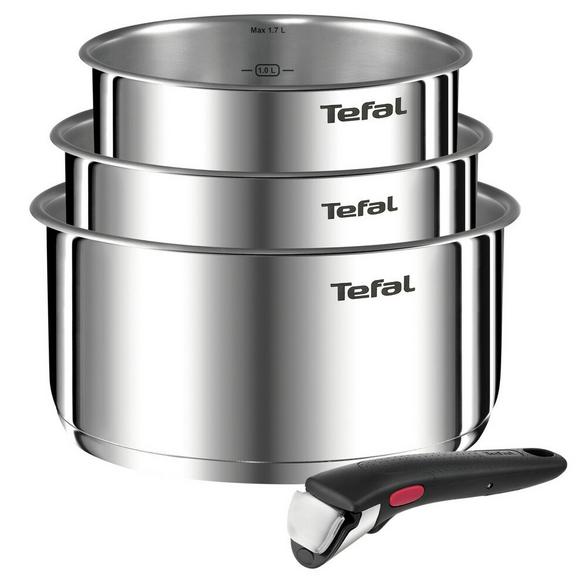 Set de Vase de Gătit TEFAL L8964S44 Ingenio Emotion, 4 Piese
