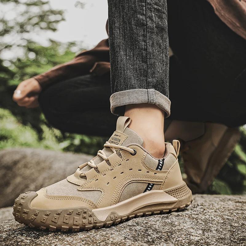 Men's Sports Running Gray Jogging Shoes Casual Sports Shoes Outdoor Breathable Mesh Flat Bottom Light Shock-absorbing Tennis