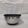 Stainless Steel Salad Bowl Set with Silicone Base, Grater, Egg Beater & Lids (3/5/7 Pieces)