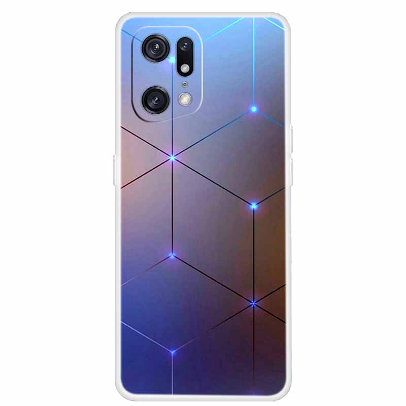 For OPPO Find X5 5G Cases X5 Pro Clear Marble Soft TPU Silicone Cases For Oppo Find X5 Pro Cover 6.7'' Transparent Fundas FindX5