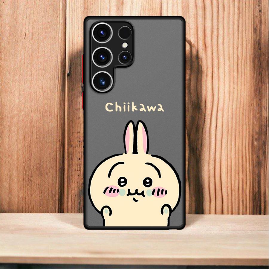 Cute Chiikawas Phone Case for Samsung Galaxy Note 10 20 Ultra S10 S9 S8 Plus S10 Lite Soft Edge