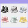 Tie Dye rybářská čepice Unisex ochrana proti slunci Široký okraj Letní venkovní kšiltovka