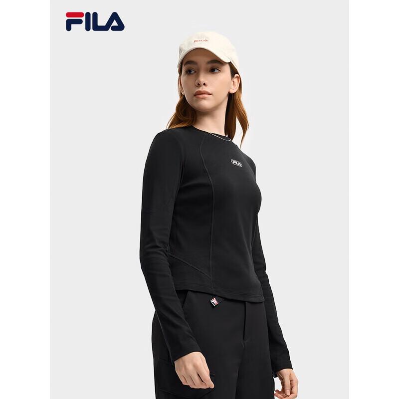 FILA Women s Basic Knit Long Sleeve T-Shirt M