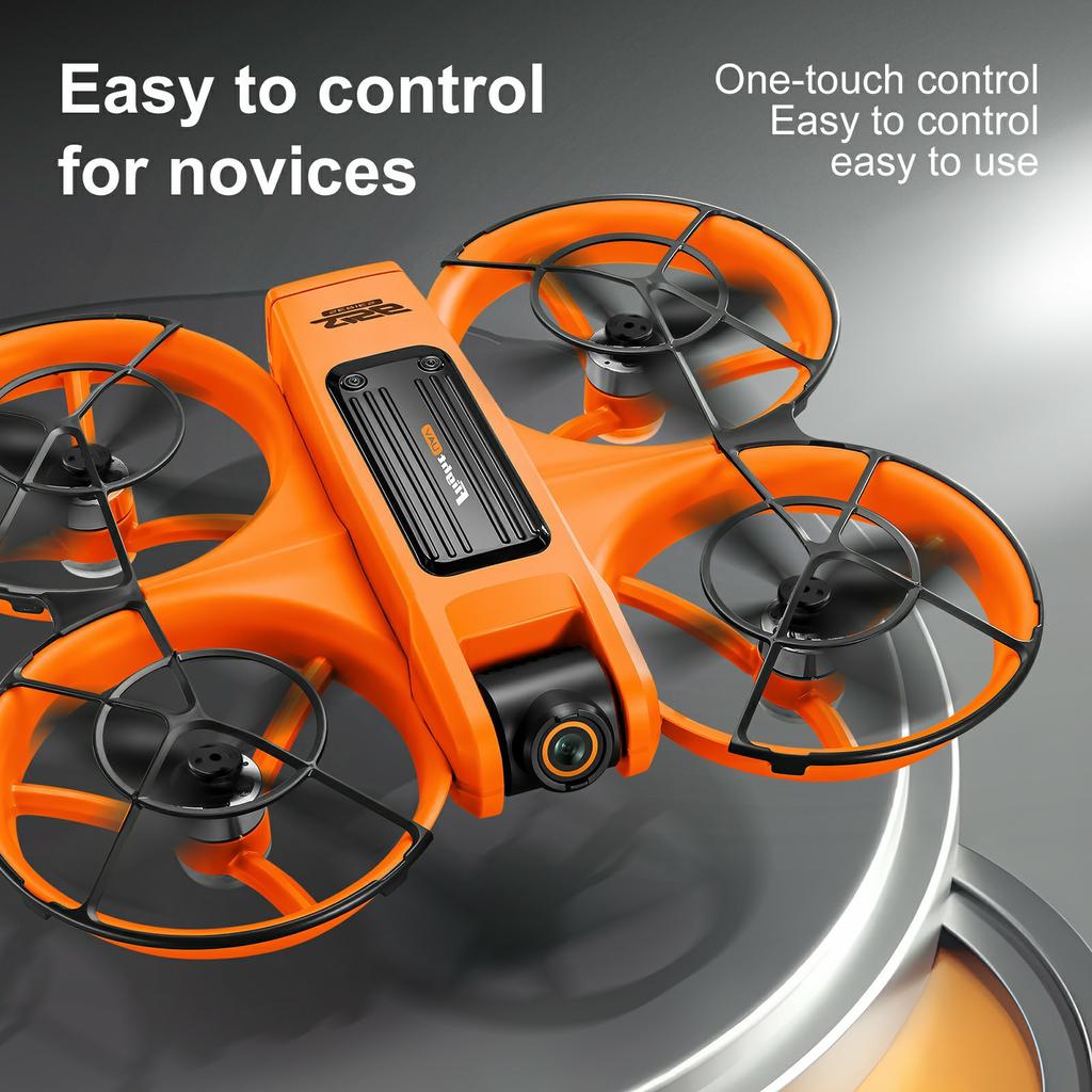 S156 Brushless RC Drone HD Camera Optical Flow Positioning RC Aircraft with Screen Controller, Single Battery