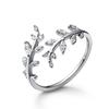 Ladies Fashion Temperament Open Zircon Ring Holiday Commemorative Gift