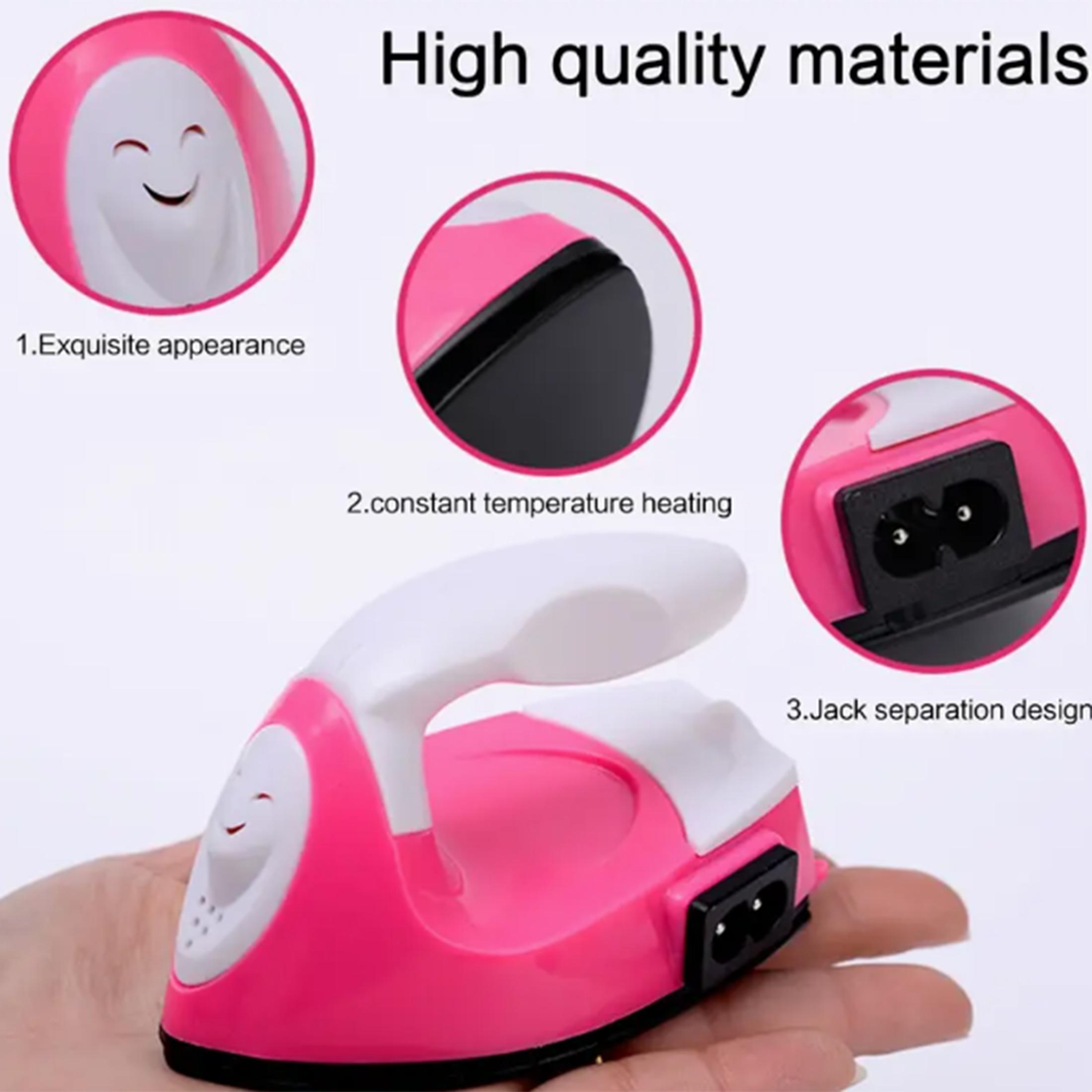 

Pindou mini iron | special name sticker/hot stamping machine hand DIY ironing tool mini convenient and easy to operate Plastic