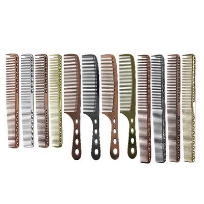 Металлическая резка Расческа Для волос Парикмахерские и парикмахерские Салон Профессиональные расчески