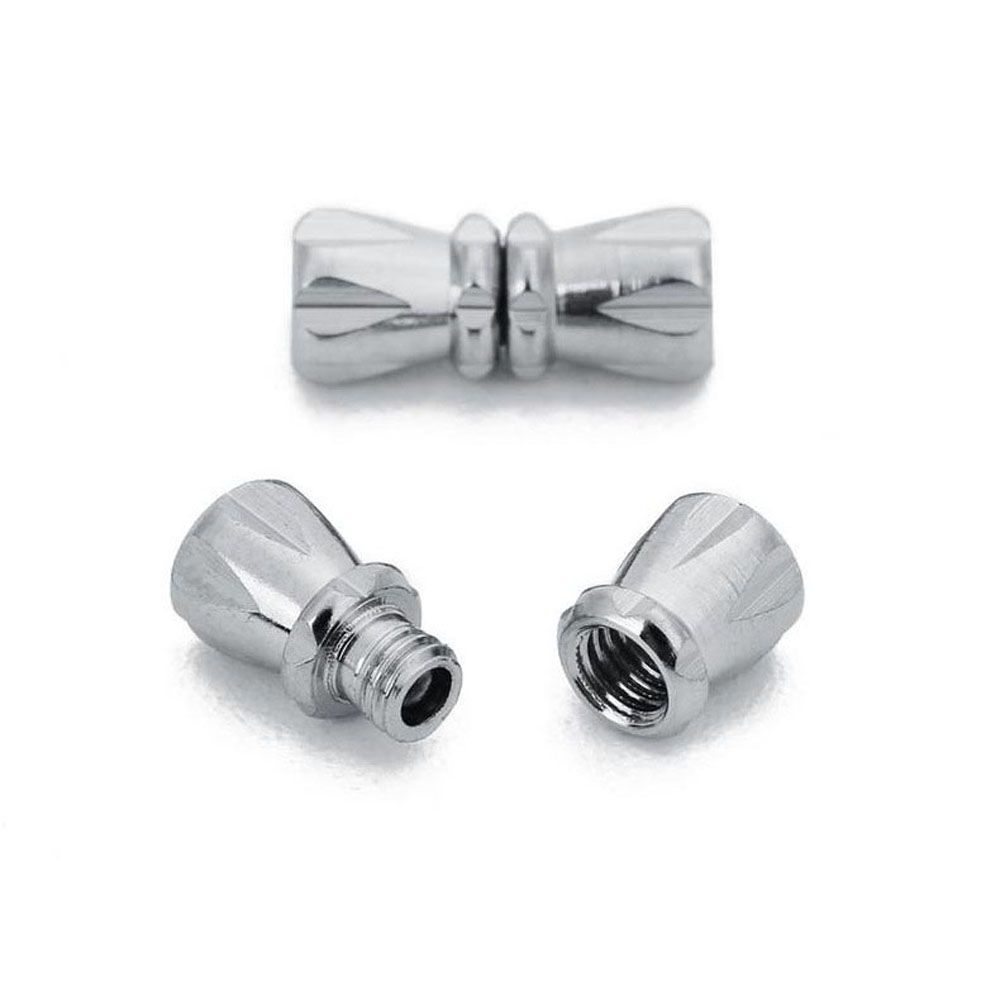 Buckle For Necklace Bracelet Connector Jewelry Making Screw Clasps Spacer Beads Findings Hole