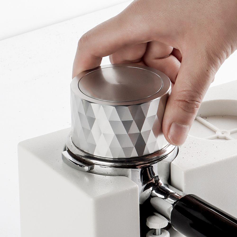 51/53/58mm Gravity Coffee Tamper Stainless Steel Coffee Powder Distributor Coffee Leveler Cafe